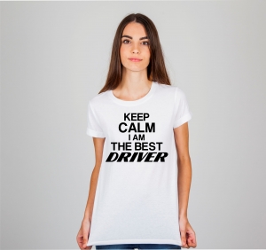 Tricou Personalizat - Keep calm i am the best driver [2]