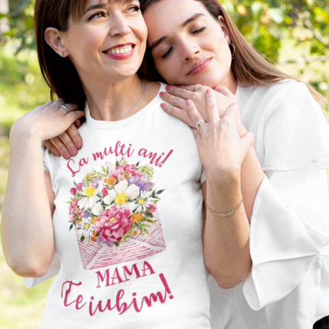 Tricou Personalizat - La multi ani mama te iubim [1]