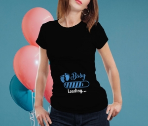 Tricou Personalizat Mamica - Baby Loading Baietel 1 [1]