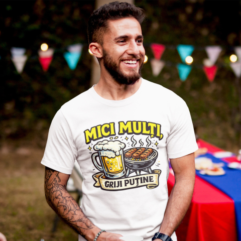 Tricouri Meme - Tricou personalizat - Mici multi, griji putine