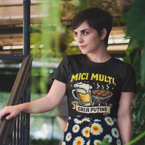 Tricou personalizat - Mici multi, griji putine [2]