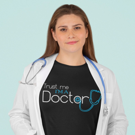 Tricou Personalizat pentru doctor - Trust Me, I'm A Doctor [0]