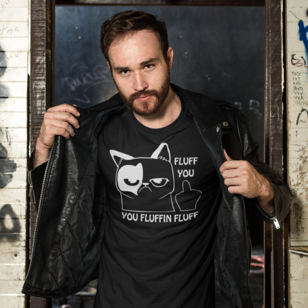 Tricouri Pisici - Tricou Personalizat Pisici - Fluff You