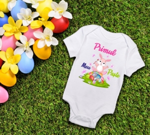 Body Si Tricouri Copii - Body Personalizat - Primul Meu Paste 2