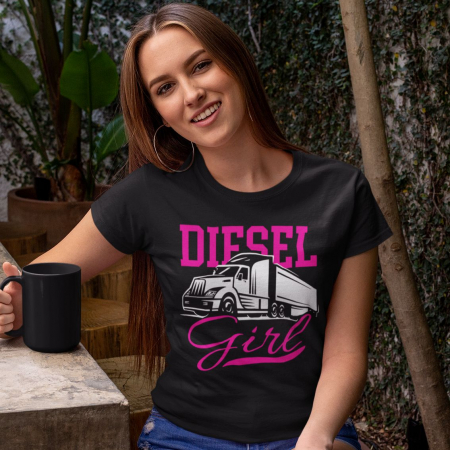 Tricou Personalizat Soferite de tir - Diesel Girl [0]