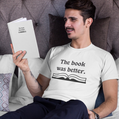Tricou Personalizat - The Book Was Better [1]