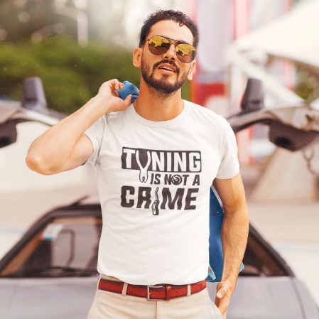 Tricouri Auto - Tricou Personalizat - Tuning is not a crime