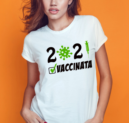 Tricou Personalizat - Vaccinat 2021 [0]