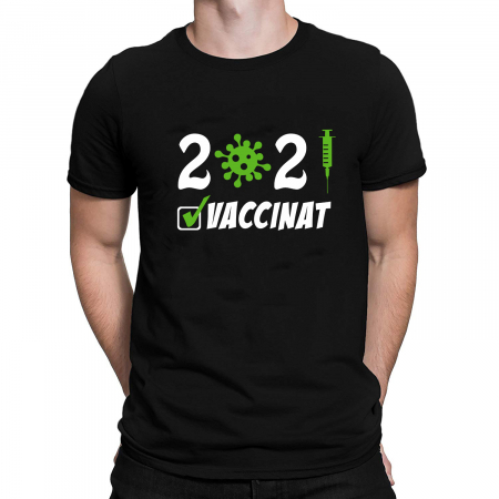 Tricou Personalizat - Vaccinat 2021 [1]