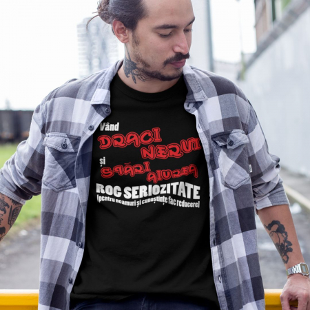 Tricouri Personalizate - Tricou Personalizat - Vand draci  nervi si stari aiurea