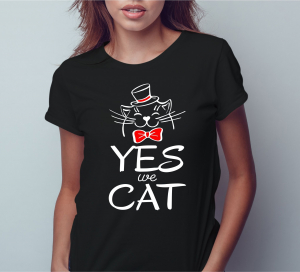 Tricou Personalizat - Yes We Cat [1]