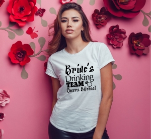 Tricouri Petrecerea Burlacitelor - Tricou Petrecerea Burlacitelor - Bride's Drinking Team