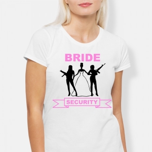 Tricou Petrecerea Burlacitelor - Bride Security [1]
