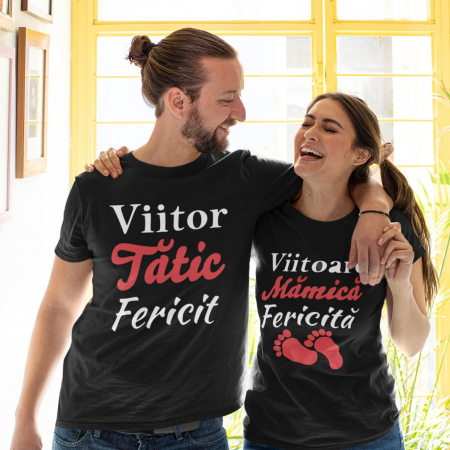 Set 2 Tricouri Cuplu Personalizate - Mi-am Gasit In Sfarsit Perechea   [1]