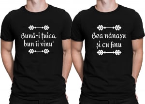 Set 2 Tricouri Personalizate - Bea Nanasu Si Cu Finu [1]