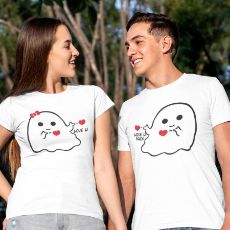 Set 2 Tricouri Personalizate - Love U/ Love U back   [1]