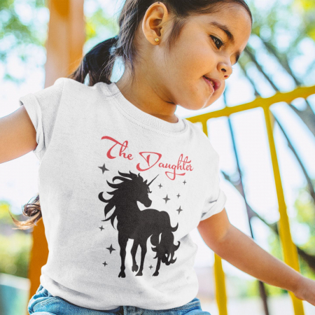 Tricouri Personalizate Tata Si Fiica - The Dad / The Daughter Unicorn [1]