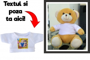 Ursuleti de plus - Ursulet De Plus Personalizat Cu Poza