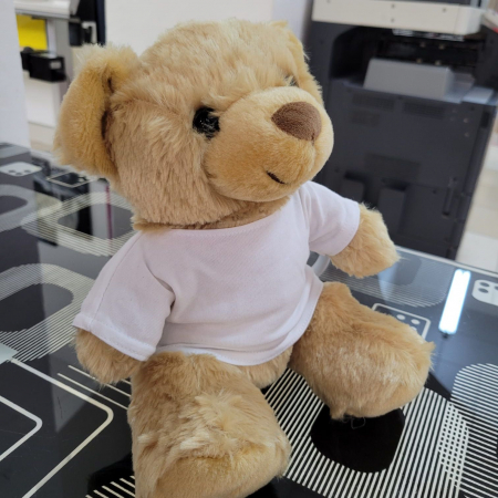 Ursulet De Plus Personalizat Cu Poza - Urs Maro 18 cm [1]