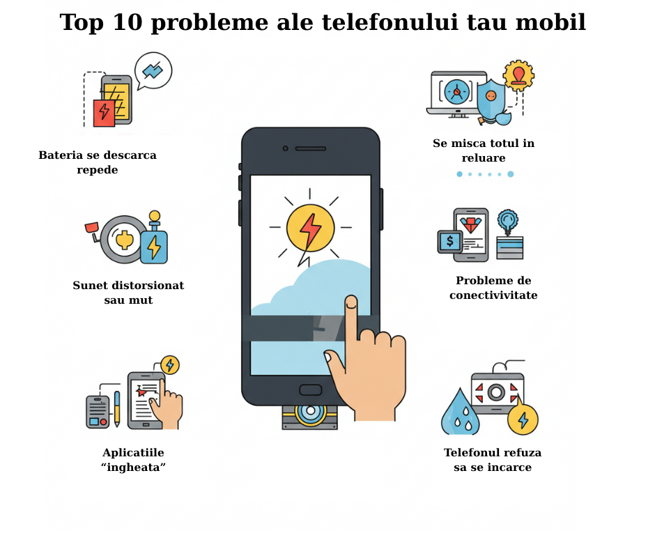 Ghid Complet: Cum Să Rezolvi Acasă Cele Mai Comune Probleme ale Telefonului Tău Mobil (Android & iOS)