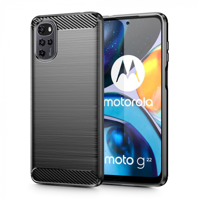 Husa Tech-Protect Tpucarbon Motorola Moto G22 [1]