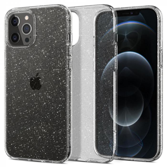 Husa Spigen Liquid Crystal IPhone 12/12 Pro Glitter [12]
