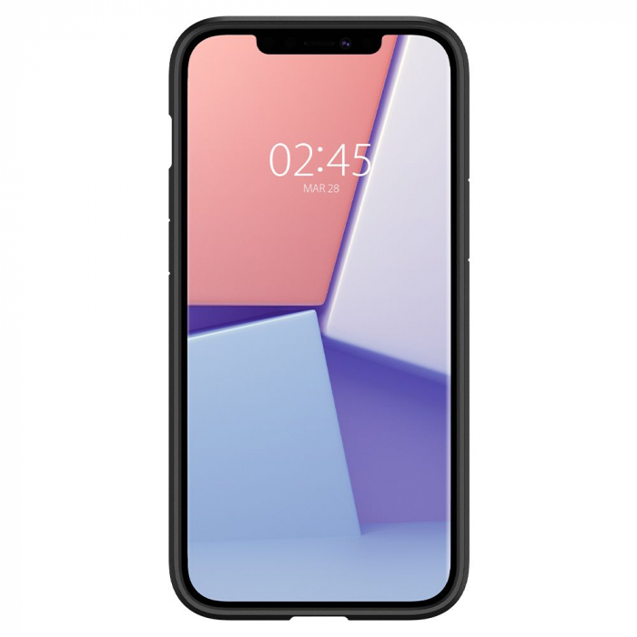 Husa Spigen Ultra Hybrid IPhone 12/12 Pro negru [2]
