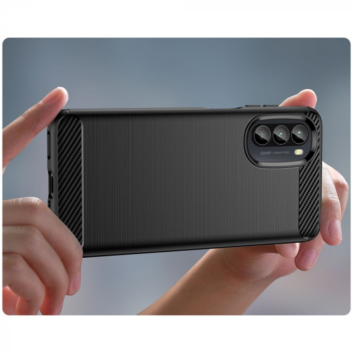 Husa Tech-Protect Tpucarbon Motorola Moto G52 / G82 5G [5]