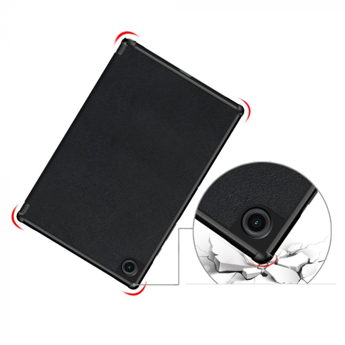 Husa Tech-Protect Smartcase Samsung Galaxy Tab A8 10.5 negru X200/X205 [3]