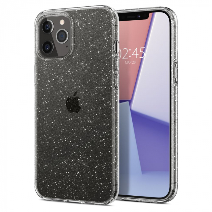 Husa Spigen Liquid Crystal IPhone 12/12 Pro Glitter [7]