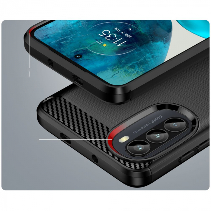 Husa Tech-Protect Tpucarbon Motorola Moto G52 / G82 5G [6]