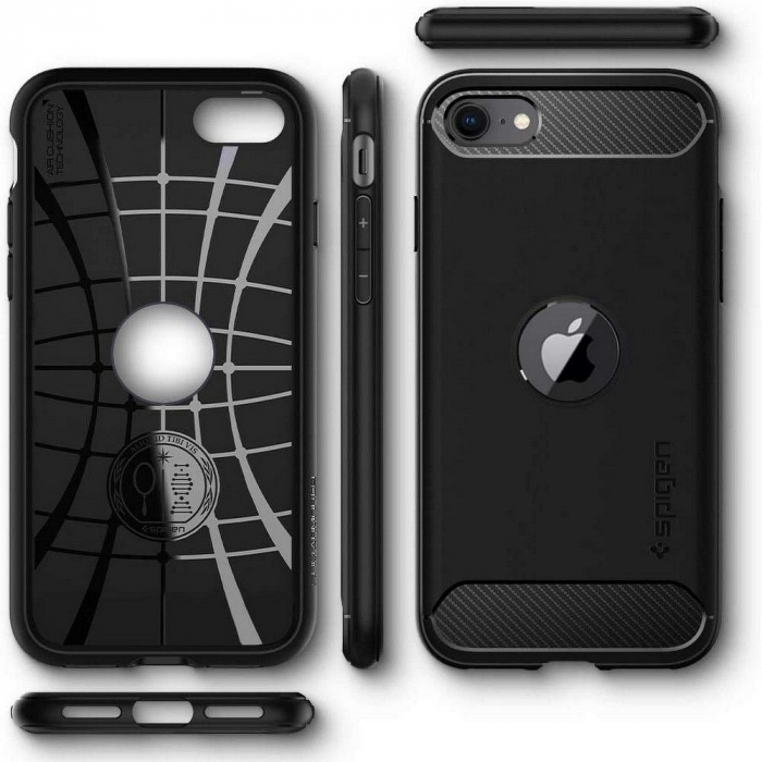 Husa Spigen Rugged Armor IPhone SE 2020 / 2022 [2]