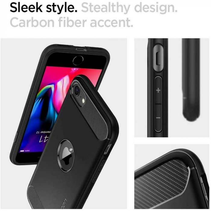 Husa Spigen Rugged Armor IPhone SE 2020 / 2022 [5]