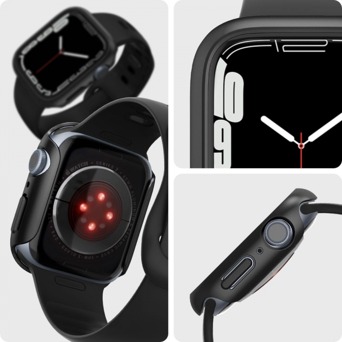 Husa Spigen Thin Fit Apple Watch 45 mm [8]