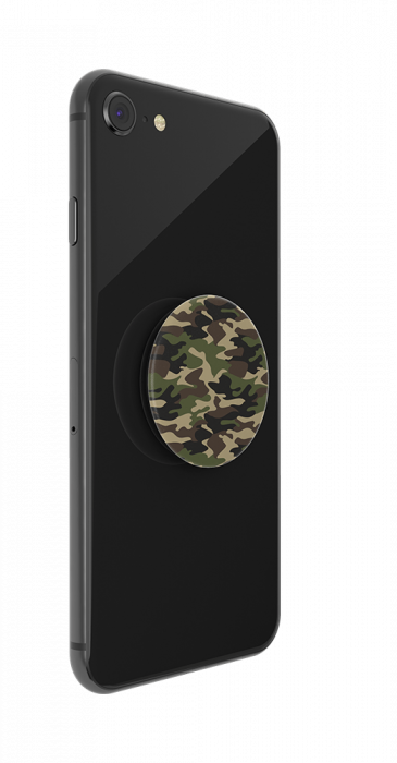 Suport stand adeziv universal Popsockets Popgrip Woodland Camo [4]