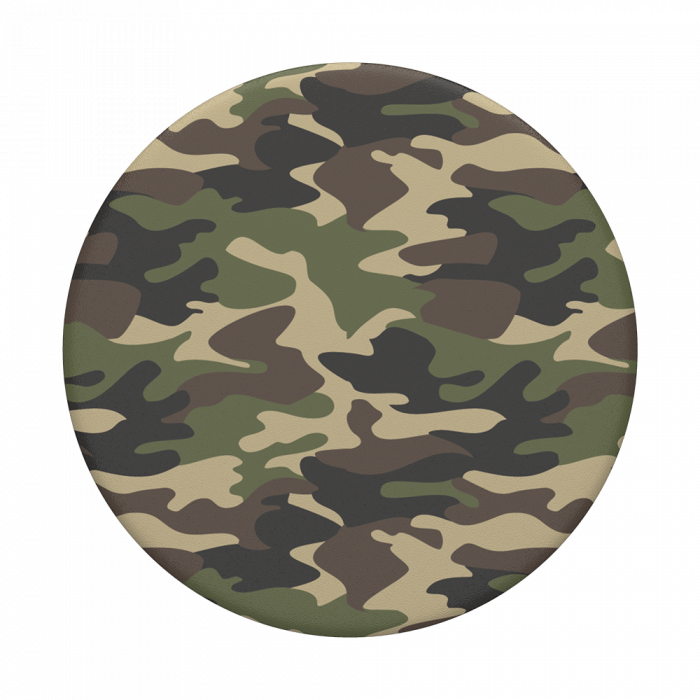 Suport stand adeziv universal Popsockets Popgrip Woodland Camo [2]