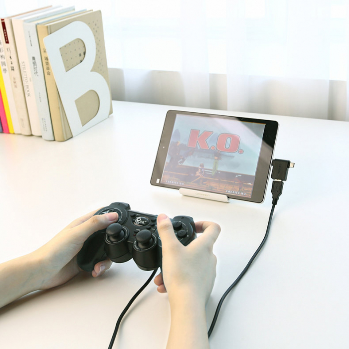 Adaptor 2in1 OTG Ugreen type c + microusb [6]