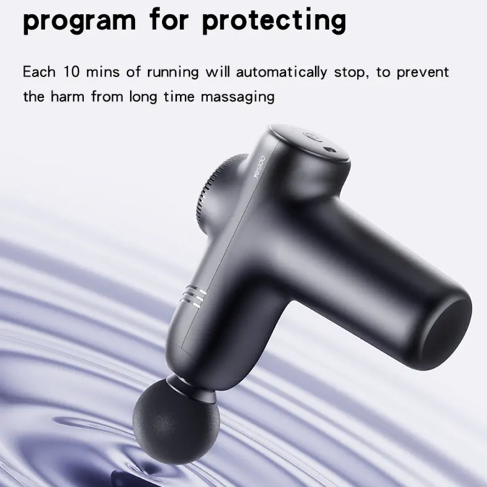 Aparat de masaj Yesido - Massage Gun (MG01) - Low Noise, Type-C - Black [4]