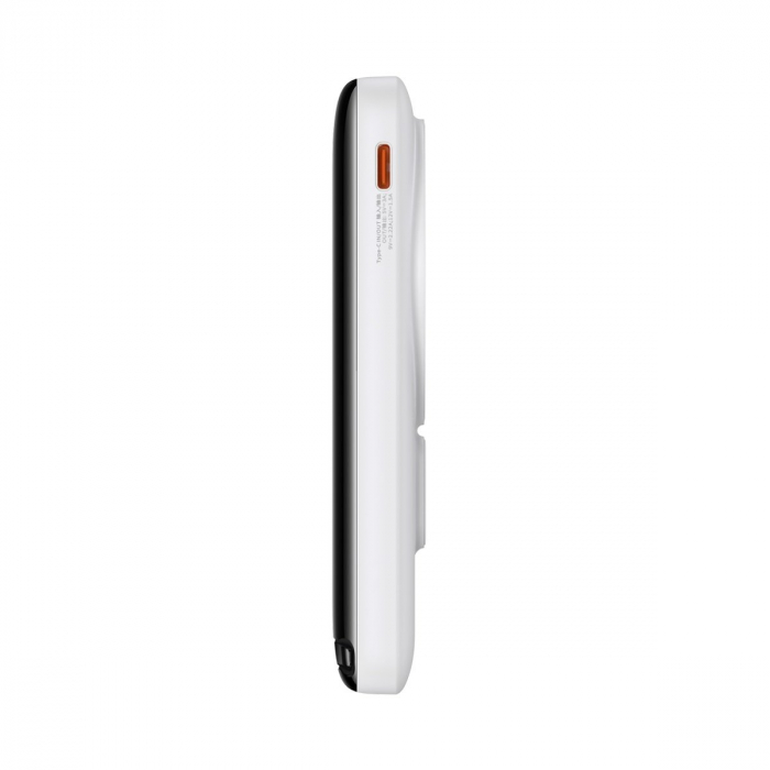 Baterie externa Baseus Magsafe 10 000ah alb cu cablu type c [5]