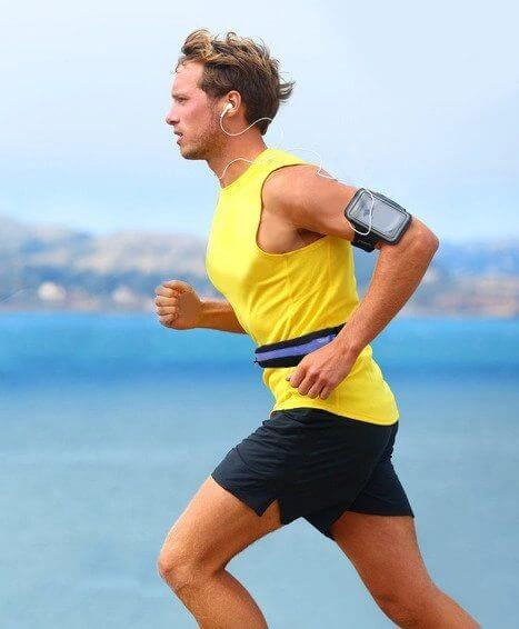 Borseta alergare negru [6]