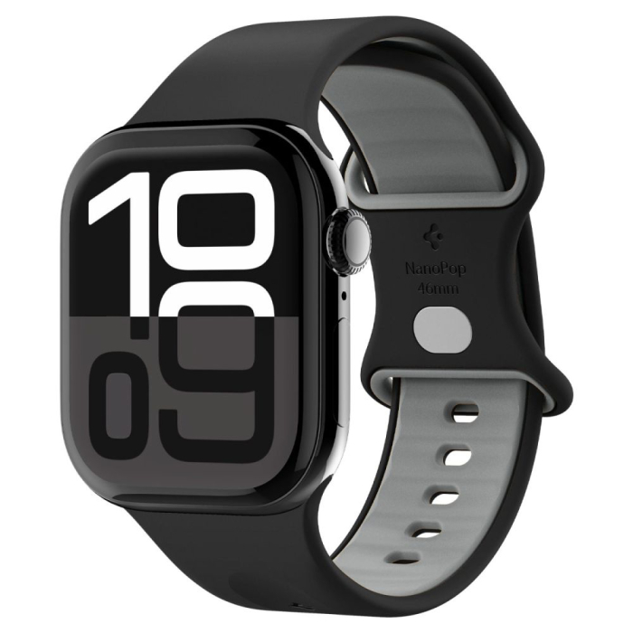 Bratara ceas Apple Spigen - Nano Pop (42/44/45/46/49mm) - Black Sesame [2]