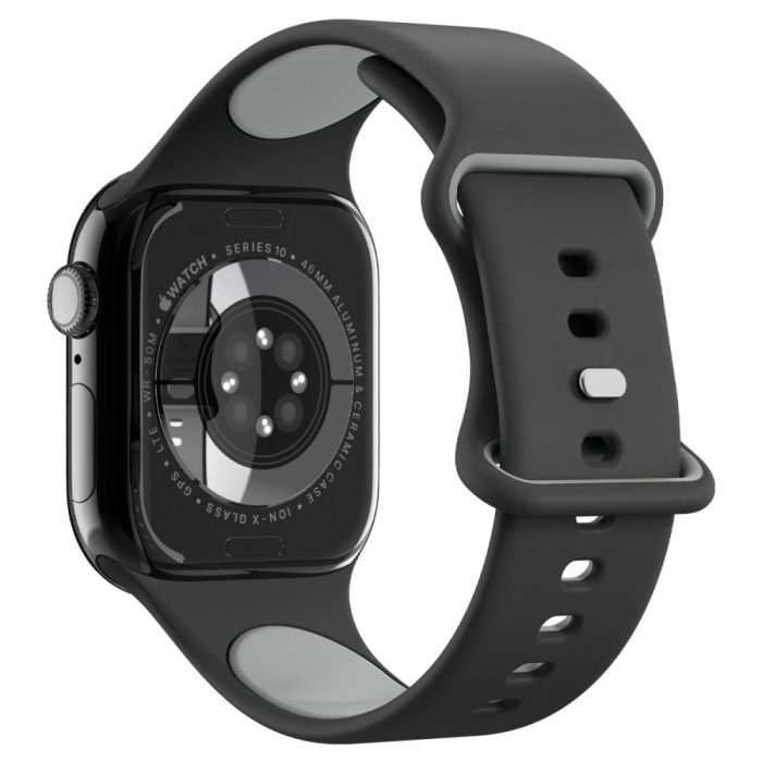 Bratara ceas Apple Spigen - Nano Pop (42/44/45/46/49mm) - Black Sesame [4]