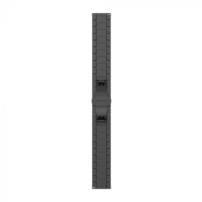 Bratara Techsuit W012 Samsung Galaxy Watch 4/5/Active 2, Huawei Watch GT 3 (42mm)/GT 3 Pro (43mm) 20mm negru [3]