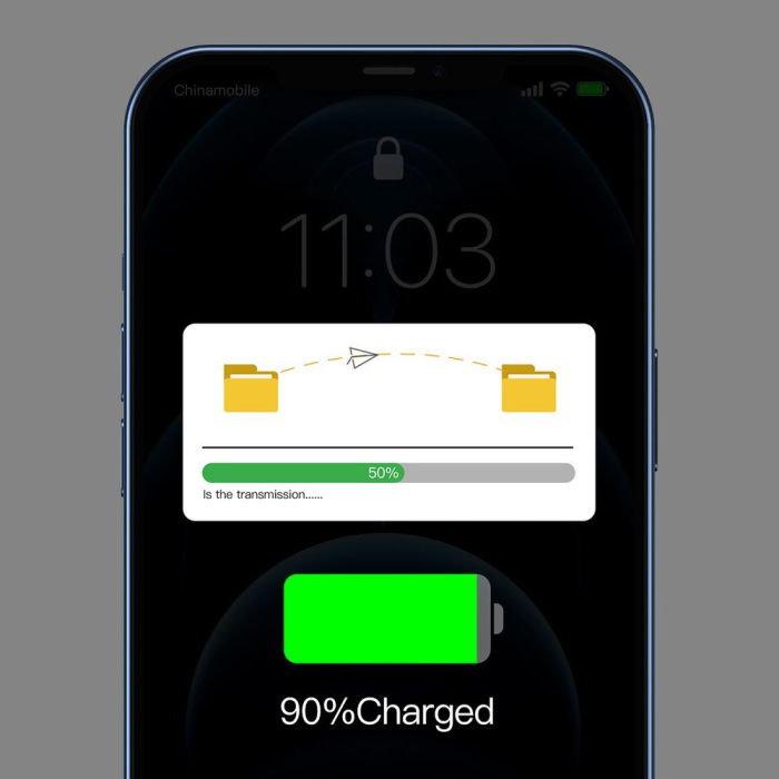 Cablu de date Baseus Tugsten Gold (CALWJ-01) - USB to Lightning, 2.4A, 1m - Black [6]