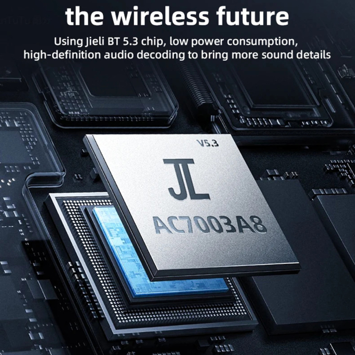 Casti wireless Yesido TWS23 - with Noice Cancelling, Touch Control, Bluetooth V5.3, In-ear Design, 300mAh - Black [5]