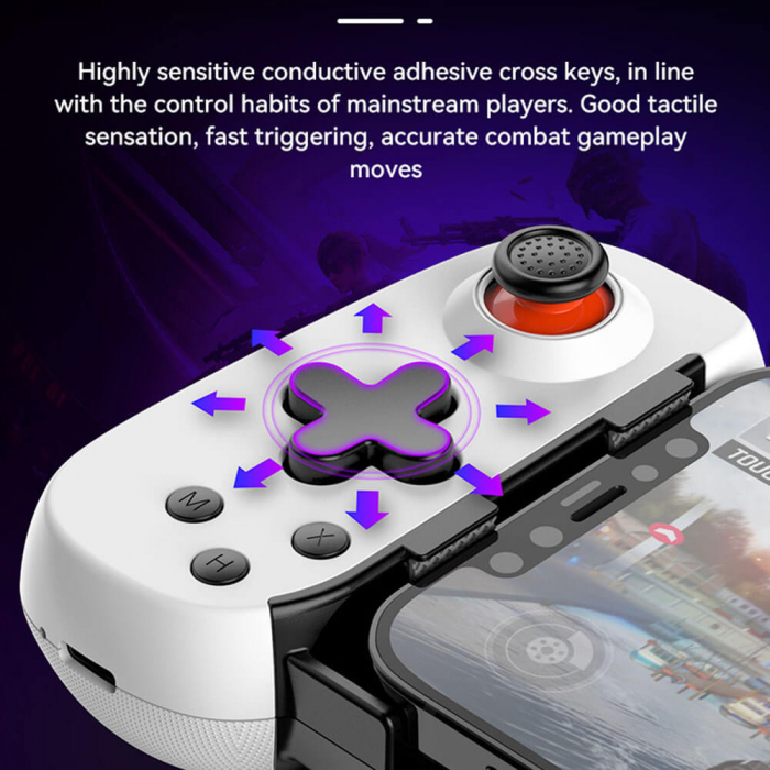 Controller D6 DP pentru gaming Techsuit [4]