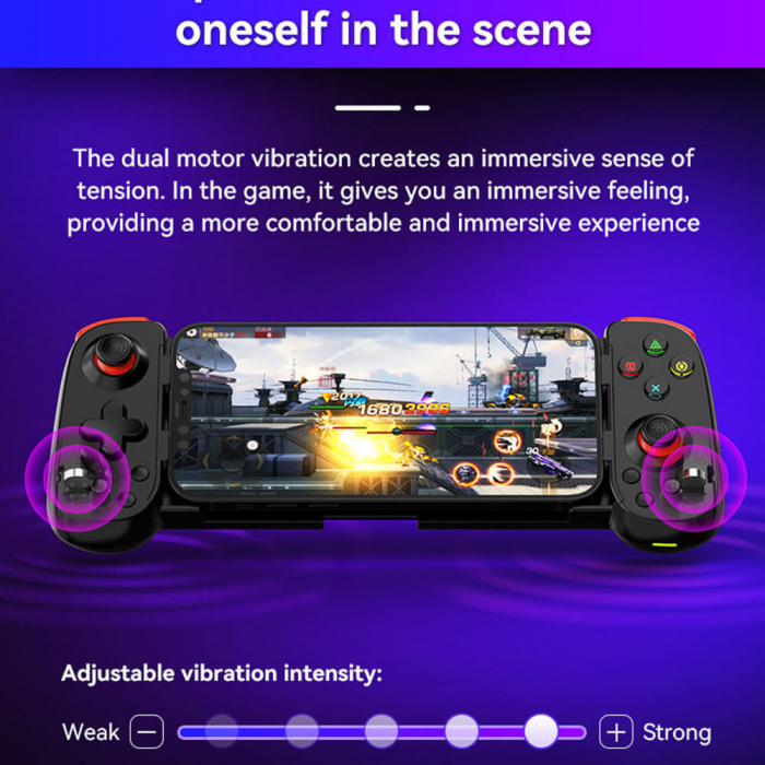 Controller D6 DP pentru gaming Techsuit [2]
