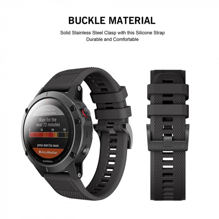 Curea Tech-Protect Garmin Fenix 5 / 6 / 6 PRO / 7 / 7 Pro / 8 47mm [2]