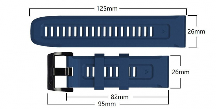 Curea Tech-Protect Iconband Garmin 3/5/3HR/5X Plus/ 6X/6X Pro / 7X / 8 51mm [6]