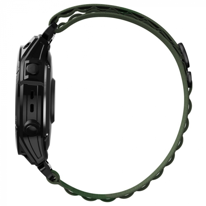 Curea Tech-Protect Nylon Garmin Fenix 3 / 5X / 3HR / 5X Plus / 6X / 6X Pro / 7X / 8 51mm portocaliu [2]